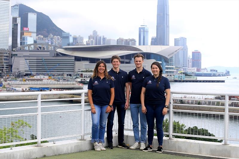 Left to right: Maria, Nicolai, Calum and Jackie photo copyright RHKYC / Vivian Ngan taken at Royal Hong Kong Yacht Club