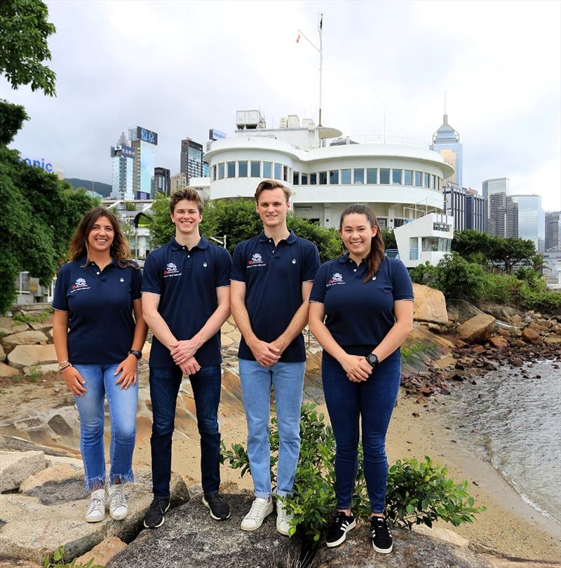 Left to right: Maria, Nicolai, Calum and Jackie photo copyright RHKYC / Vivian Ngan taken at Royal Hong Kong Yacht Club