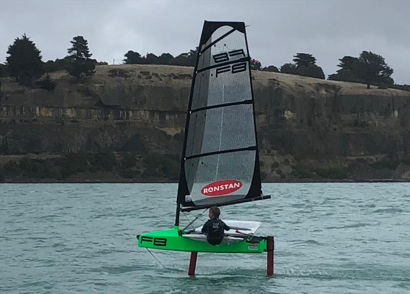 The F8 is designed with children weighing between 30 and 60kg in mind - May 2020 - Christchurch, NZ photo copyright Dan Leech taken at 