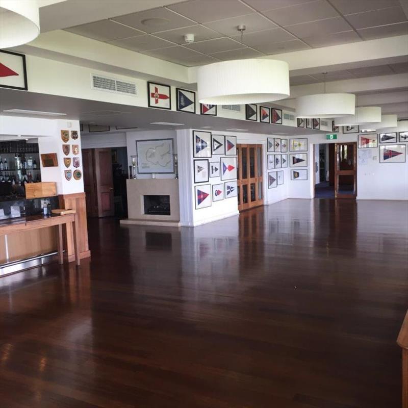 Some time for painting at the Clubhouse photo copyright RFBYC Media taken at Royal Freshwater Bay Yacht Club
