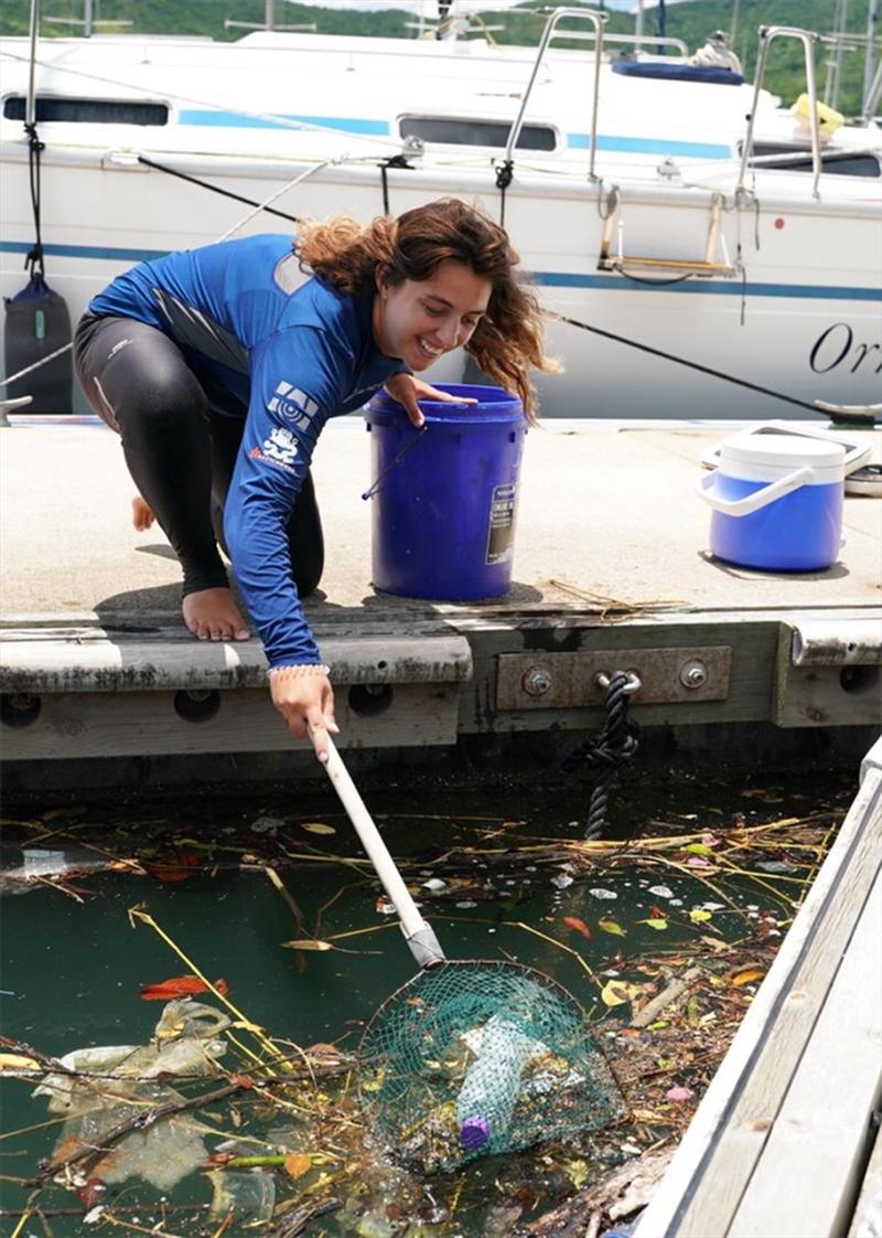 RHKYC Team Agiplast member, Maria Cantero photo copyright RHKYC / Janice Lam taken at Royal Hong Kong Yacht Club