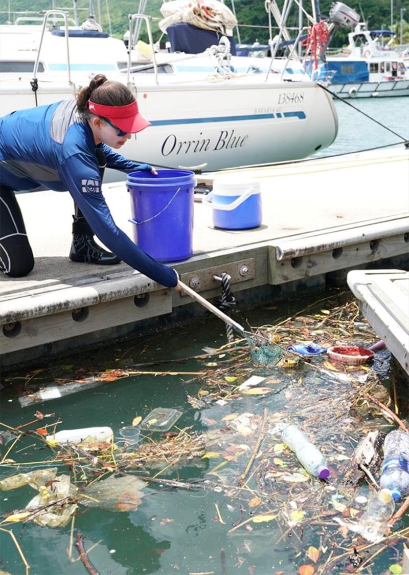 RHKYC Team Agiplast member, Jackie Truhol photo copyright RHKYC / Janice Lam taken at Royal Hong Kong Yacht Club