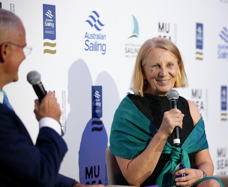 Adrienne Cahalan OAM - Australian Sailing Hall of Fame photo copyright Gregg Porteous taken at Australian Sailing