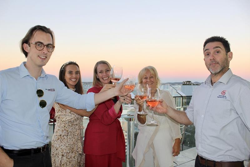 Interior Motives Brisbane Luncheon 2020: Bryce Ellis Butler, Rivergate Marina and Shipyard; Tara Hawkes, M Y Pangea; Sarah Egan, Boat Style; Mary Anne Edwards, Global Marine Business Advisers; Andrew King, Carter Marine Agencies - photo © Sarah Egan