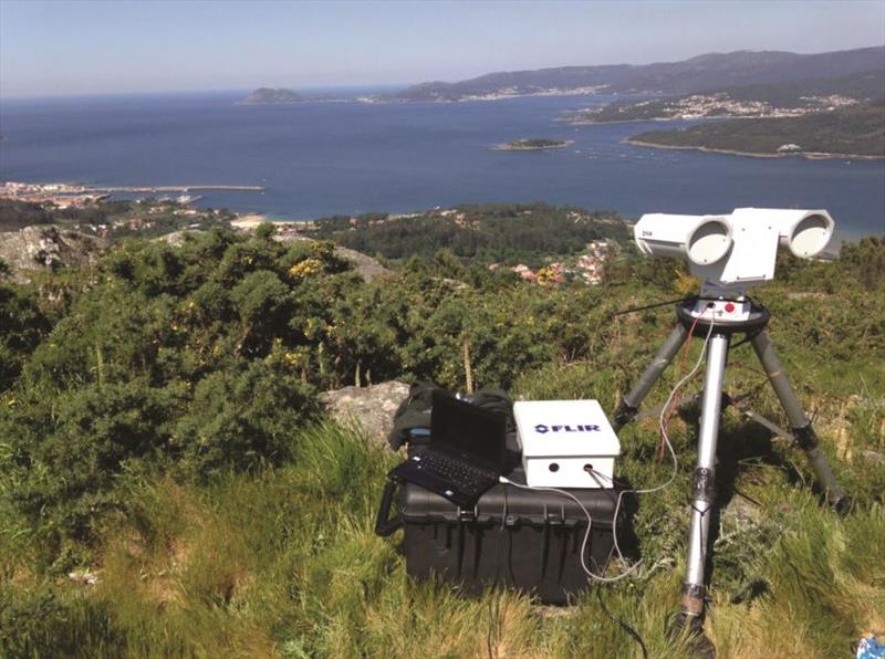 The vastness of the Galician coastline and the multitude of fishing and farming activities call for a more automated surveillance approach photo copyright FLIR Systems taken at 