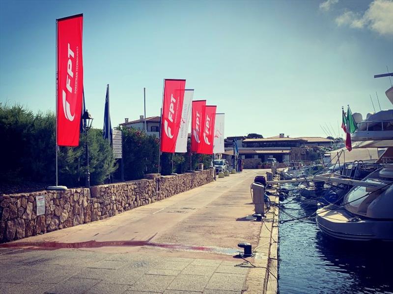 Yacht Club marina in Porto Rotondo photo copyright FPT Industrial taken at 