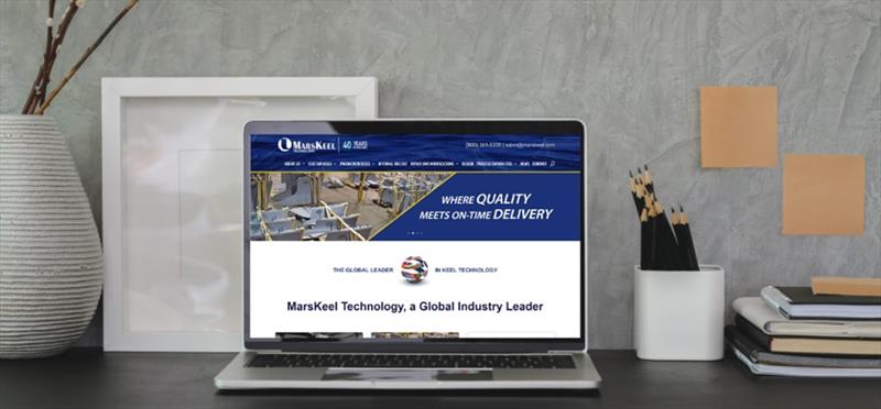 New MarsKeel website photo copyright The MarsKeel Team taken at 