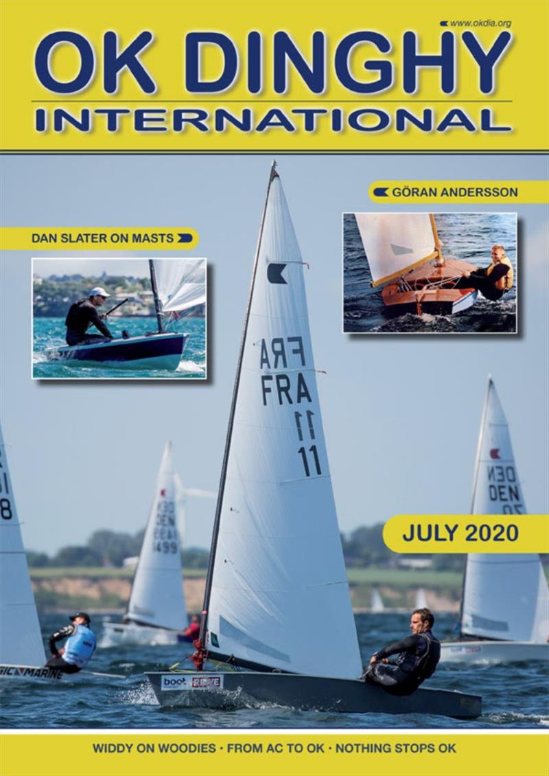 July 2020 edition of OK Dinghy International magazine photo copyright Robert Deaves taken at 