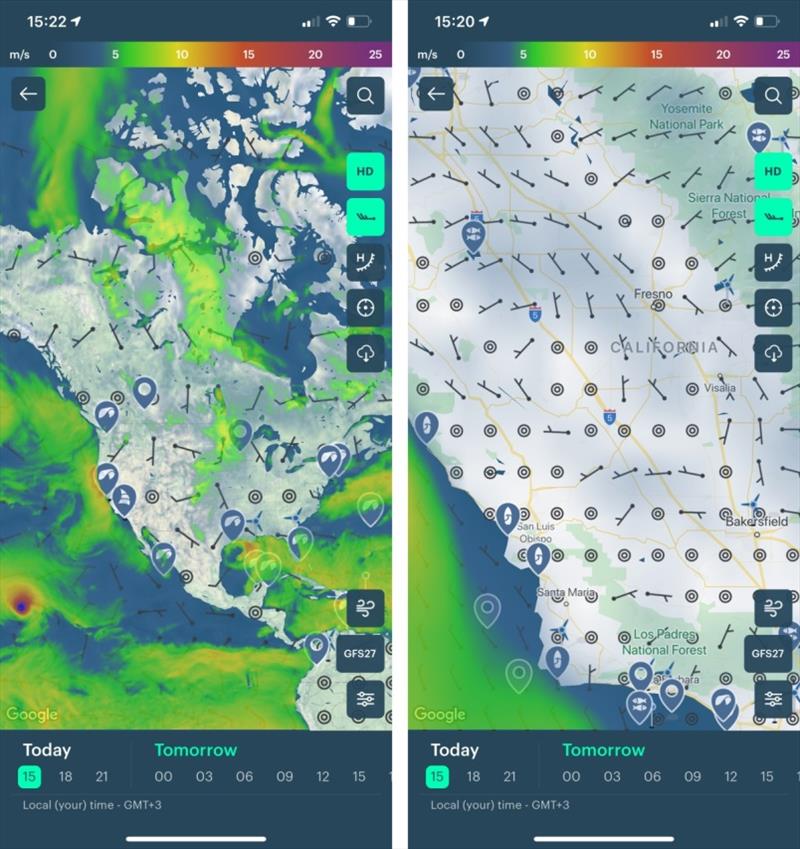 Windy.app - Universal weather app - photo © Windy.app