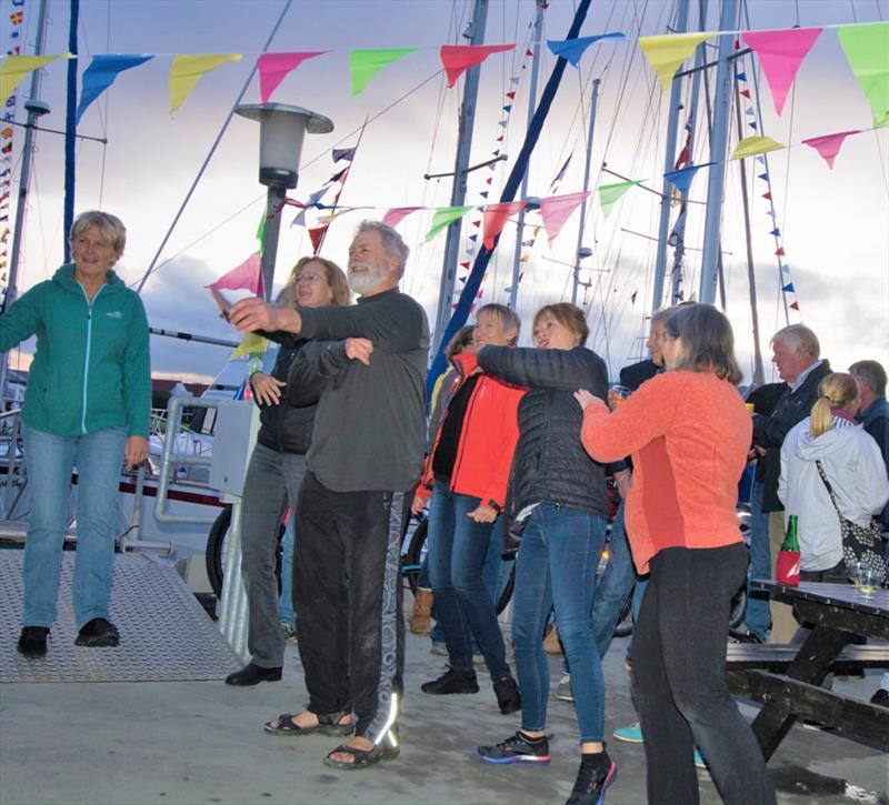 Boatyard Ball at Riverside Drive Marina photo copyright D. Smith taken at 