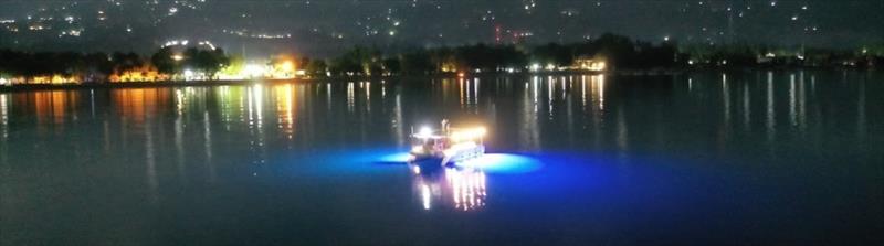 Aquanima 40 - underwater and roof lights - photo © Azura Marine