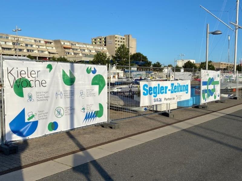 Banners on the fences point out the rules of conduct photo copyright Hermann Hell taken at 