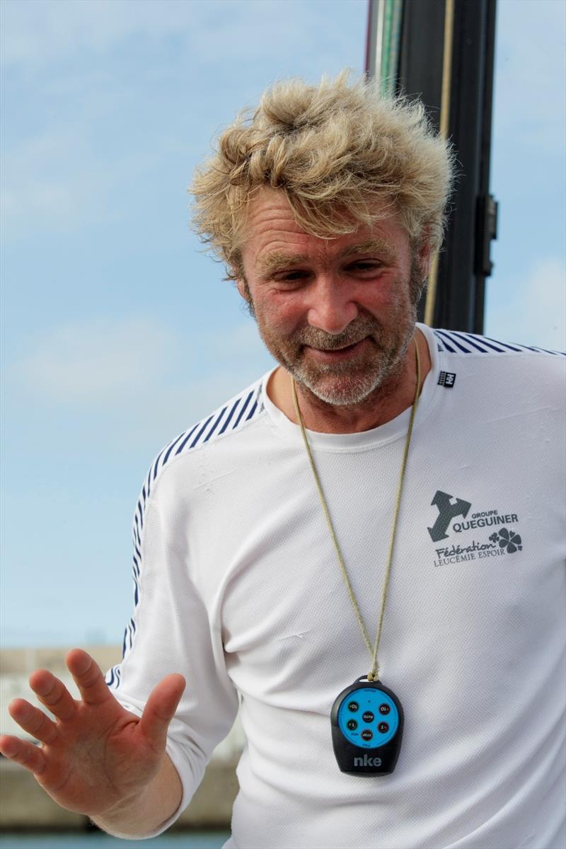 Yann Elies (Queguiner Materiaux-Leucemie Espoir) - La Solitaire du Figaro Stage 2 - photo © Alexis Courcoux