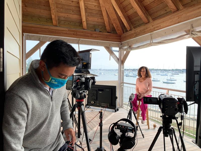The Ocean Race Summit in Newport, RI, USA, was hosted live with Danni Washington at Sail Newport and co-hosted by Niall Myant-Best and Liz Bonnin. - photo © The Ocean Race