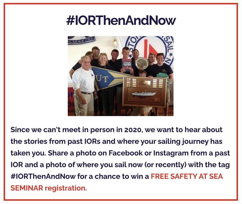 Free Safety-At-Sea Seminar up for grabs with #IORThenAndNow Photo Contest - photo © Storm Trysail Club