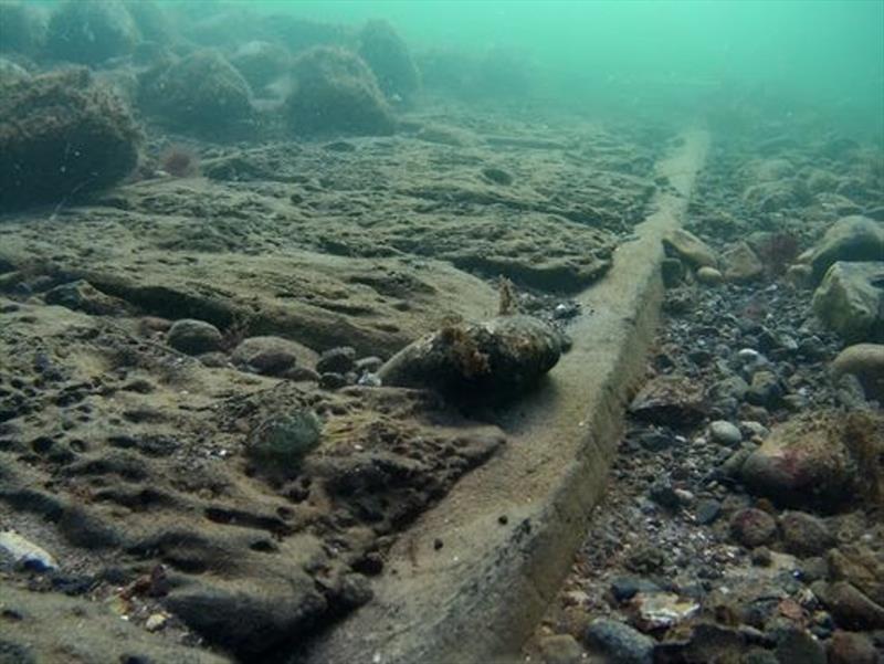 Marine archaeologists from the Viking Ship Museum are currently conducting diving surveys of the wreck of a large warship from the 17th century photo copyright Vikingeskibsmuseet Roskilde taken at 