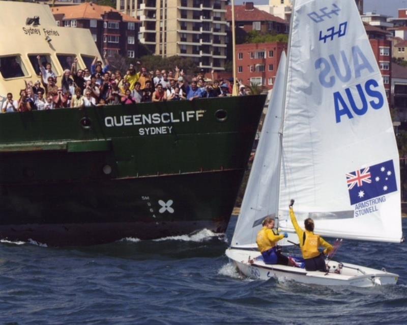 Jenny Armstrong and Belinda Stowell - photo © Australian Sailing Team
