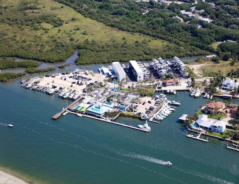 Inlet Harbor Aerial photo copyright Russell Aerial Photography taken at 