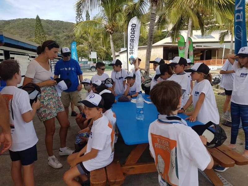 Briefing - Allianz Championship for Optimist, RS Feva & 29er photo copyright New Caledonia Sailing Events taken at 