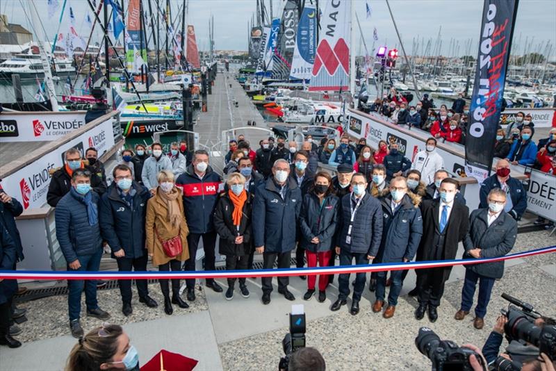 Inauguration Vendee Globe - photo © Vincent Curutchet