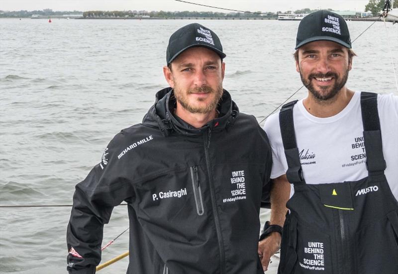 Pierre Casiraghi and Boris Herrmann - photo © Ricardo Pinto