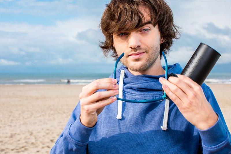 Founder and CEO Boyan Slat in The Ocean Cleanup sunglasses - photo © The Ocean Cleanup