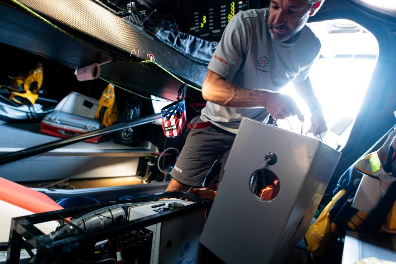 11th Hour Racing Team crossing the North Atlantic. - photo © Amory Ross / 11th Hour Racing