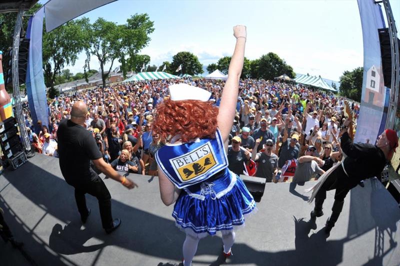 The Mac Races are popular for both participants and their families, especially the post-race celebrations on the island photo copyright Chicago YC and Martin Chumiecki/Bayview YC taken at 