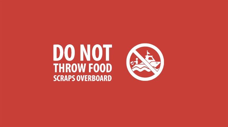 Be reef smart - Don't throw scraps overboard photo copyright GBRMPA taken at 