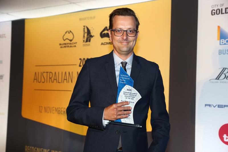 Tommy Ericson - Aus Ships Group - Commercial Project Design or Manufacturer of the Year winner photo copyright Salty Dingo taken at 