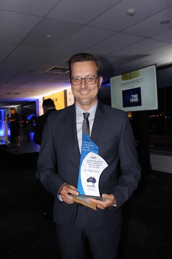 Tomy Ericson, Aus Ships Commercial Marine Project Award winner photo copyright Rivergate Marina and Shipyard taken at 