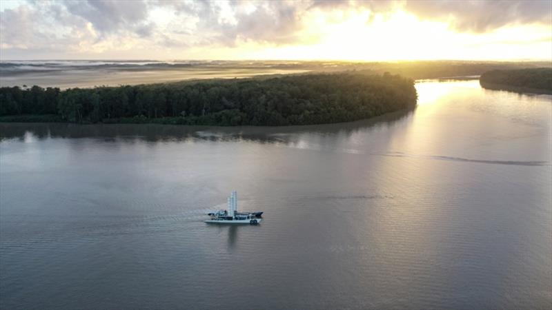 Maroni River photo copyright Energy Observer Productions - David Champion taken at 