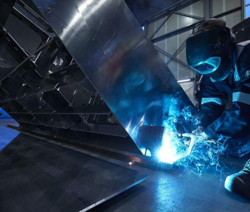 Keel laid for VQ80 Sportfish - photo © Vanquish Yachts