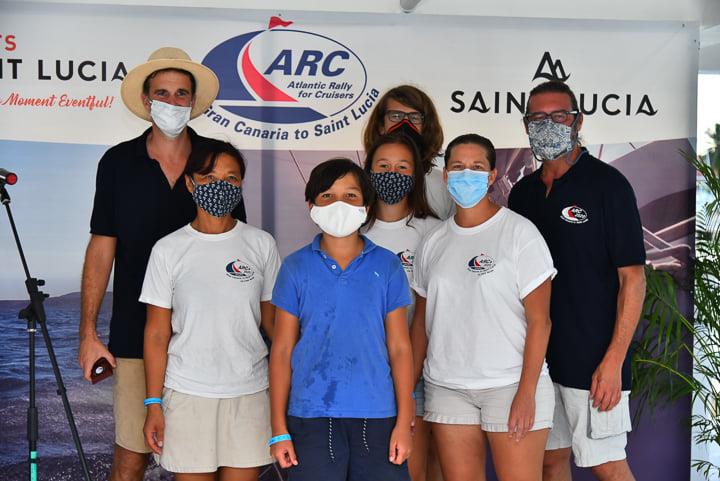 ARC+ 2020 Multihull Division 3rd - Aria photo copyright ARC Atlantic Rally for Cruisers taken at 