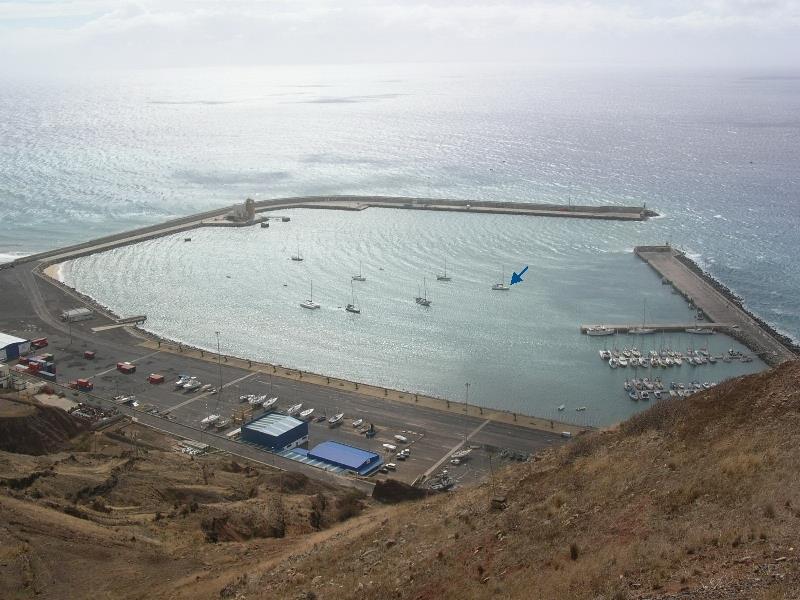 At Anchor Porto Santo - photo © Hugh & Heather Bacon