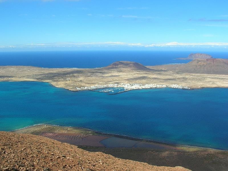 Graciosa from nearby Lanzarote - photo © Hugh & Heather Bacon