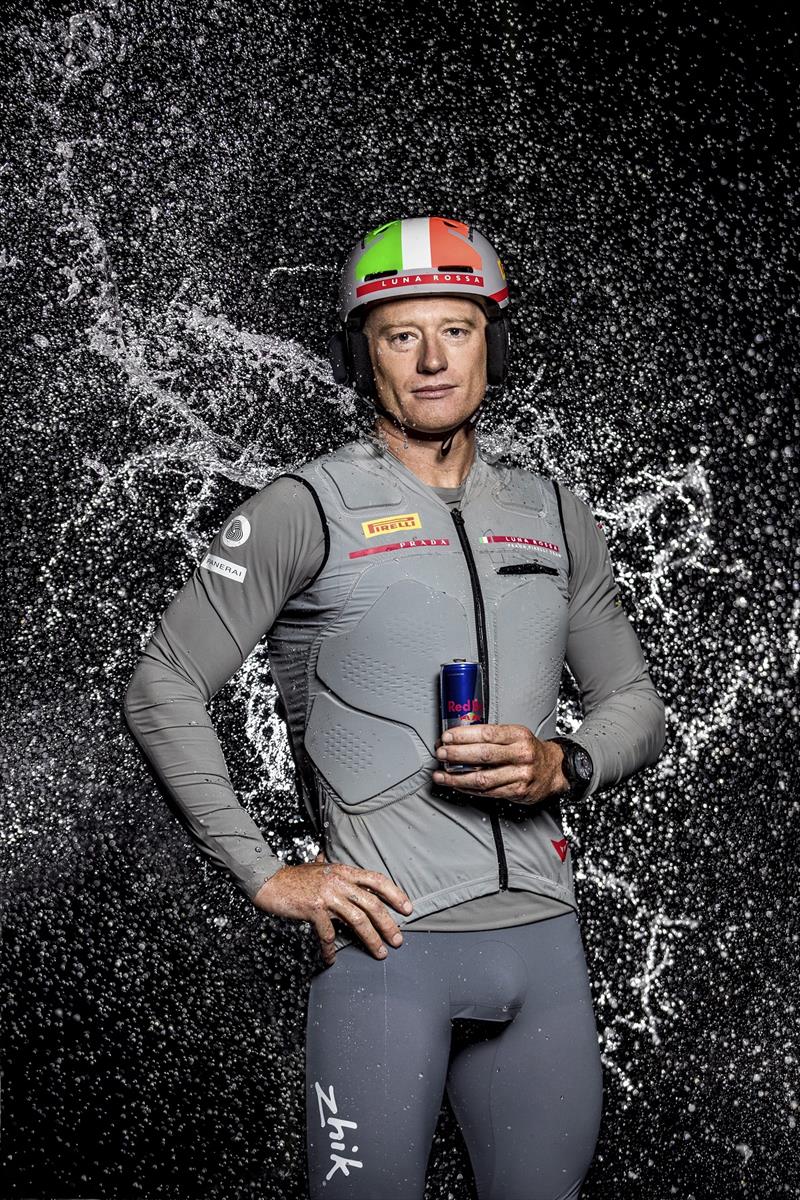 James Spithill (AUS) poses for a portrait in Cagliari, Italy photo copyright Samo Vidic for Red Bull Content Pool taken at 
