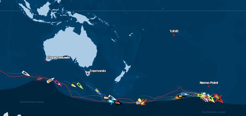 Latest positions - Vendée Globe Day 52 - photo © Vendée Globe