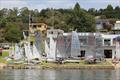 The PDYC was a hive of activity on Day One of the Tamar Marine Blockbuster Weekend Regatta © Greg and Michelle Jones