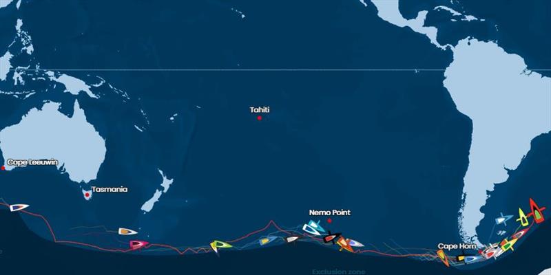 Vendée Globe Position Report 17H00 UTC 05/01/2021 photo copyright Vendée Globe taken at 