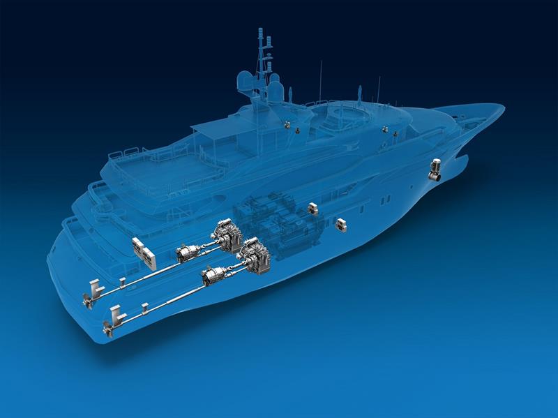 From super yachts to tugboats: ZF offers complete hybrid maritime solutions with additional electric power between 150 and 750 kW from a single source photo copyright ZF taken at 