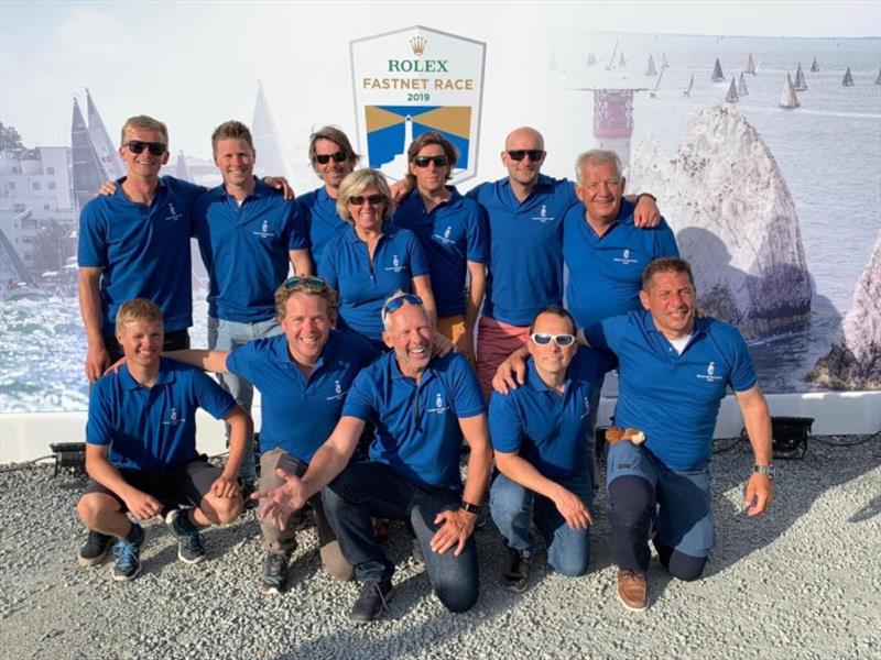 The Goubau family from Belgium taking part in their 7th consecutive Rolex Fastnet Race on their First 47.7 Moana photo copyright Paul Wyeth / RORC taken at Royal Ocean Racing Club