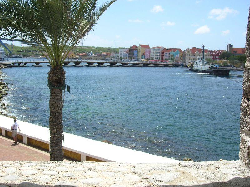 Entrance to Schottegat Harbour Willemstad - photo © Hugh & Heather Bacon