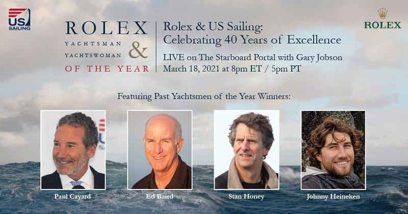 Rolex Yachtsman of the Year winners photo copyright US Sailing taken at 