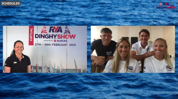 Team GB sailors at the virtual RYA Dinghy Show photo copyright RYA taken at RYA Dinghy Show