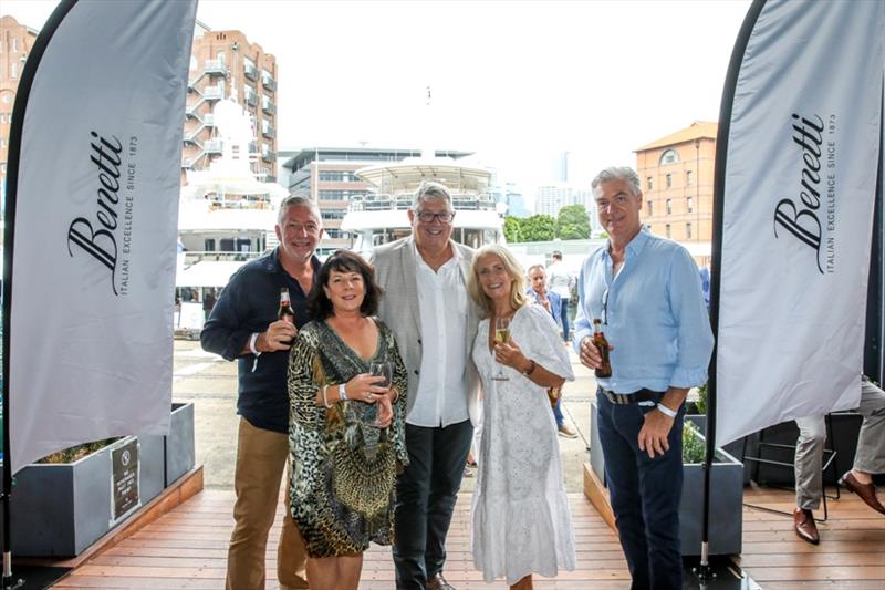 Guests enjoying the hospitality of the Benetti Lounge photo copyright Salty Dingo taken at 