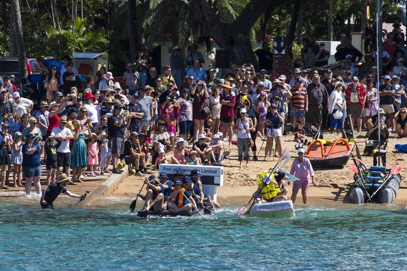 Fun ashore at the Beer Can Regatta - SeaLink Magnetic Island Race Week photo copyright Andrea Francolini taken at Townsville Yacht Club