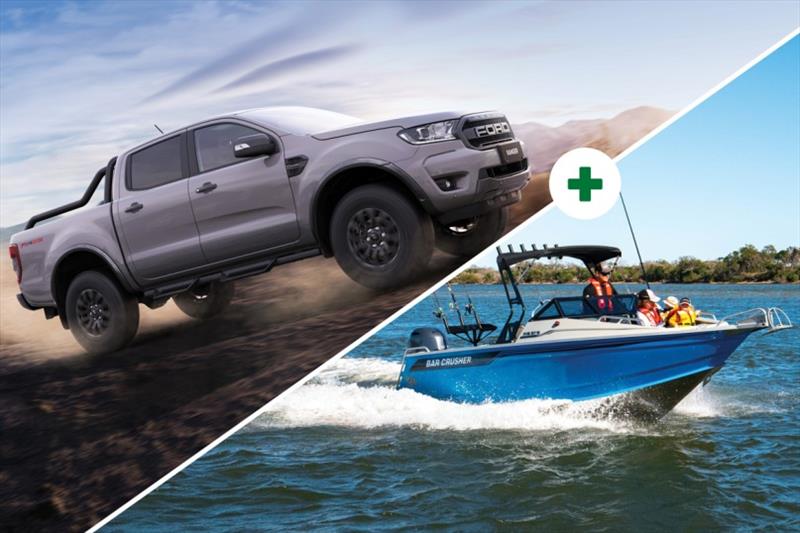 Win a Ford Ranger FX4 MAX plus choose a boat or caravan photo copyright Bar Crusher Boats taken at 