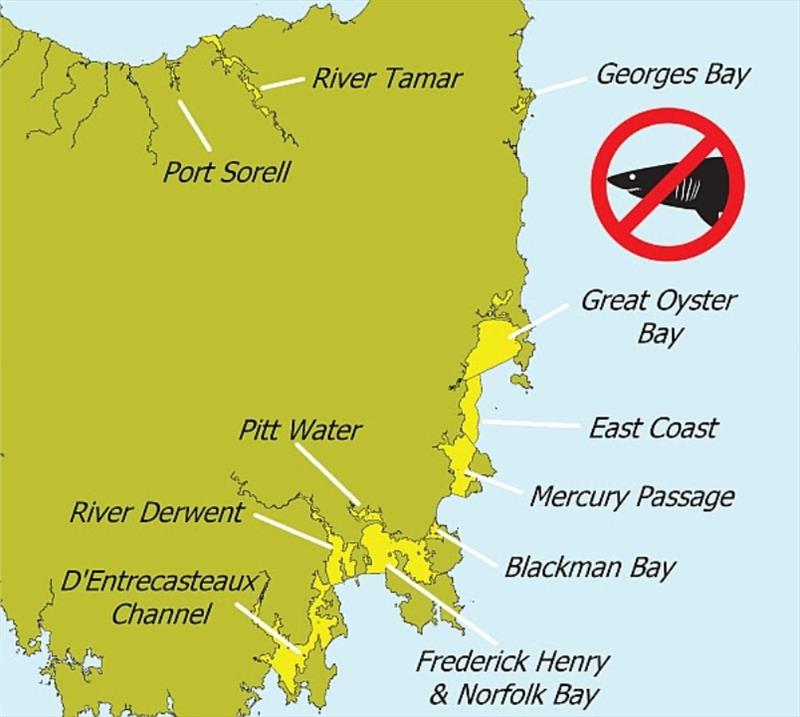 Oyster Bay Tasmania Map Easter Tasmanian Fishing News - Scallop Season Opening