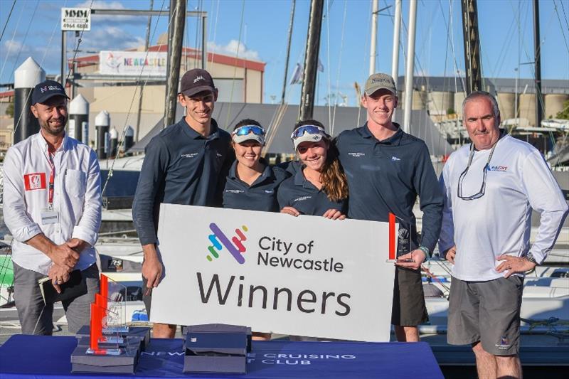 The Royal Sydney Yacht Squadron Team led by Jed Cruickshank was second overall and the first Under 22 Youth Team - photo © Down Under Sail